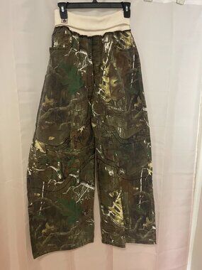 Revice Camo Wide Leg Carpenter Pants Size S High Rise